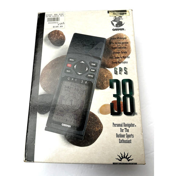 Garmin GPS 38 Handheld Navigator Tested Geocashing Hiking Hunting Complete Box - Picture 4 of 11